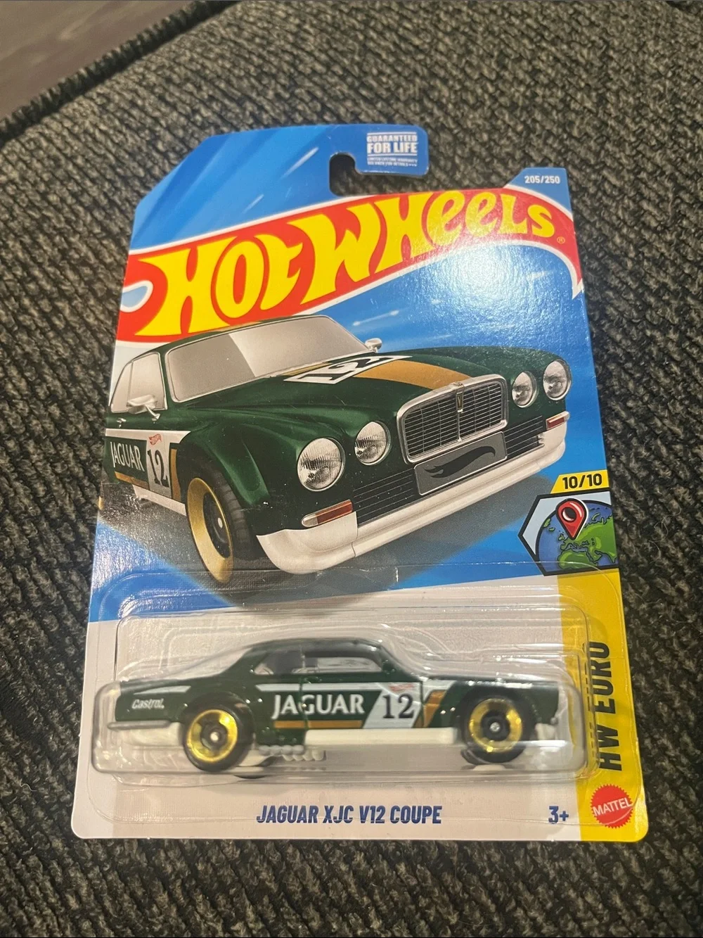 Hot Wheels Jaguar XJC V12 Coupe Green #205 Mainline 2026 Case J